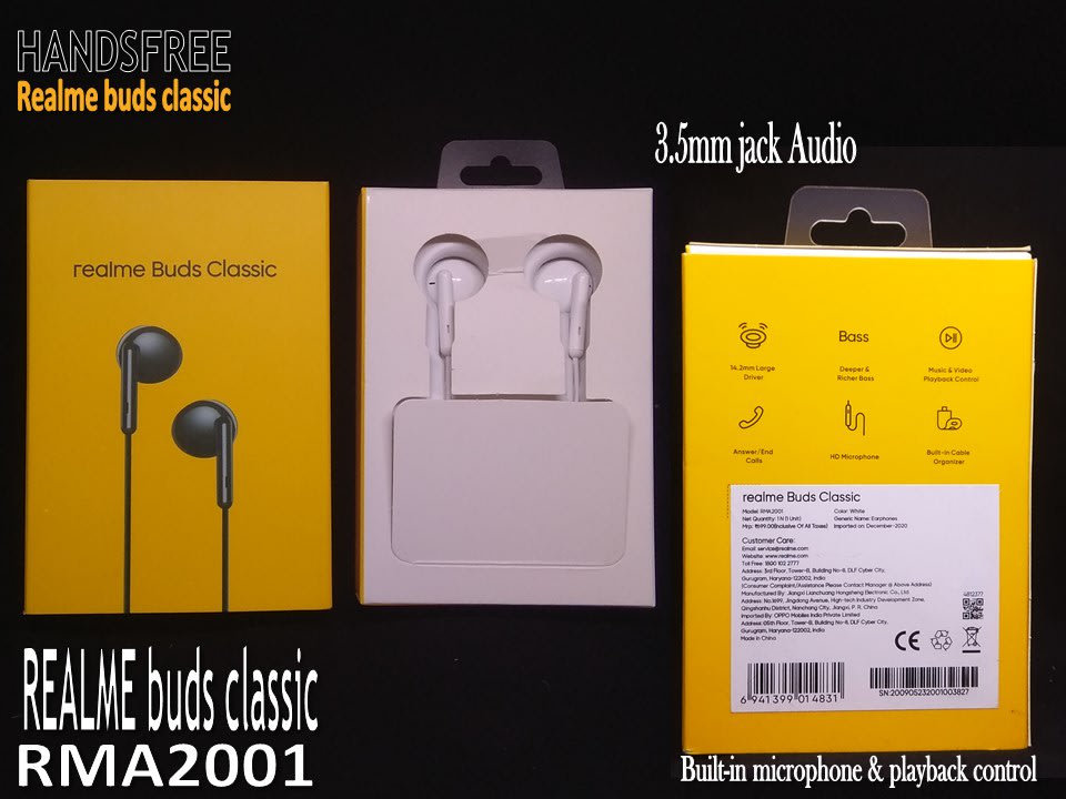 HEADSET  REALME  Buds Classic RMA-2001