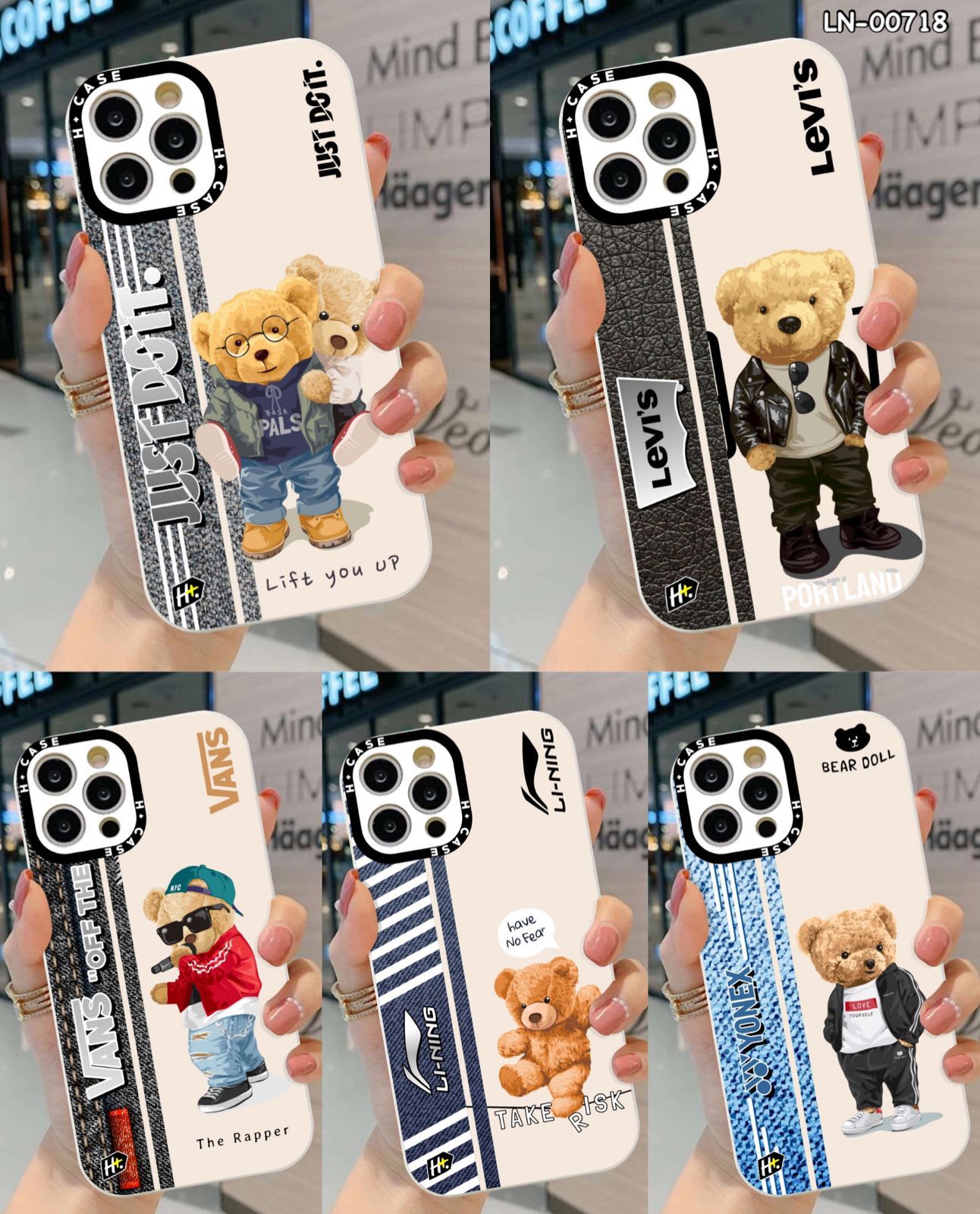 SOFTCASE PREMIUM WHITE NEW JEANS COOL BEAR PC