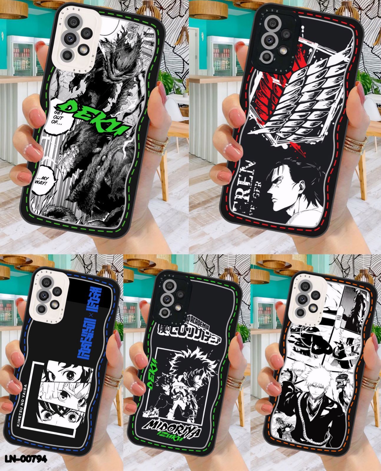 SOFTCASETIFY PREMIUM NEW DESAIN WAVE COMIC ONEPIECE PC