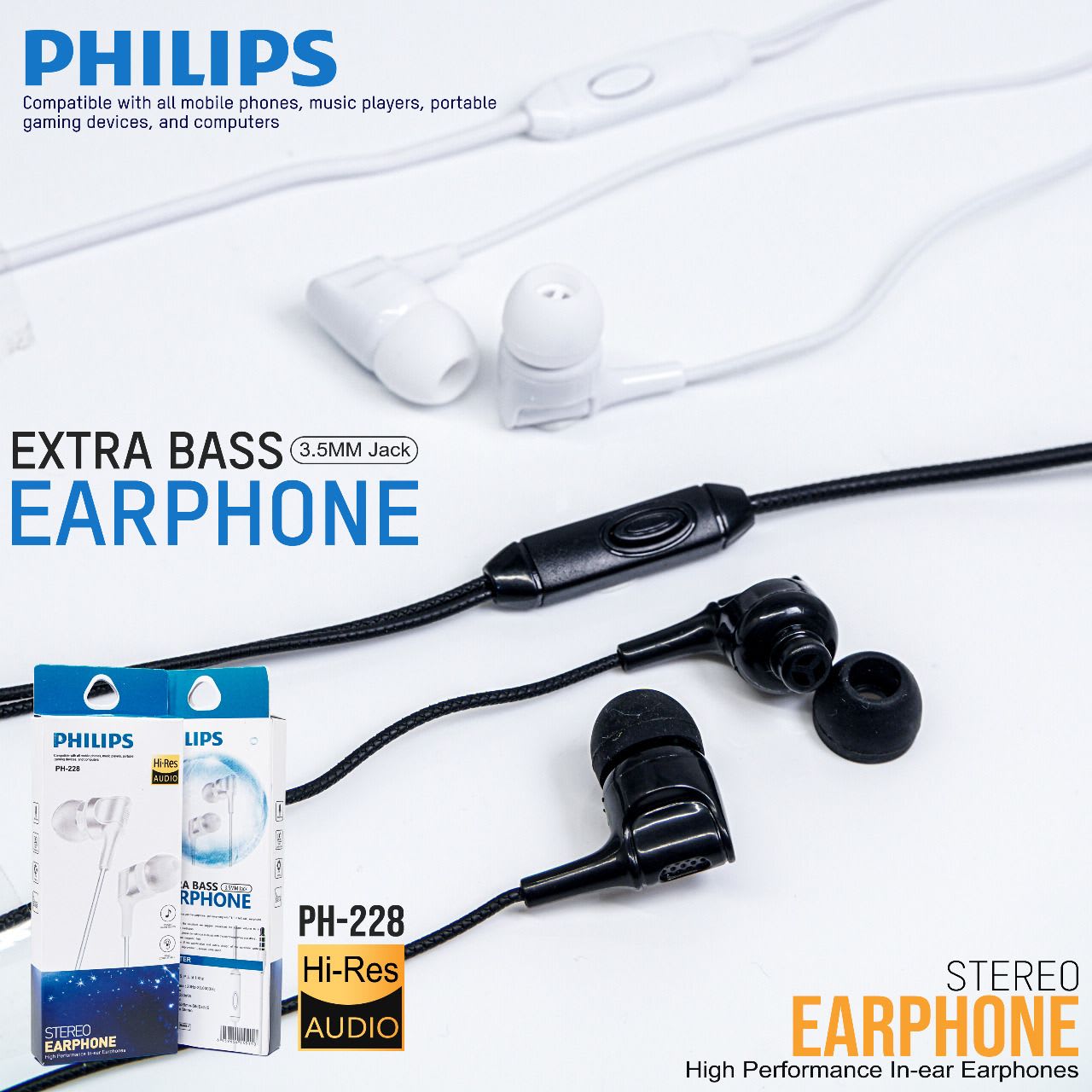 HANDSFREE PHILIPS BASS