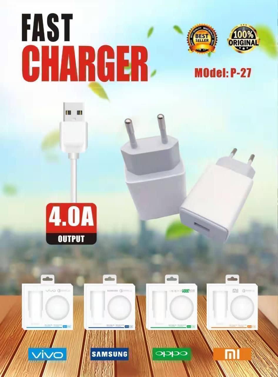 CHARGER BRANDED P-27 ORI 2A REAL