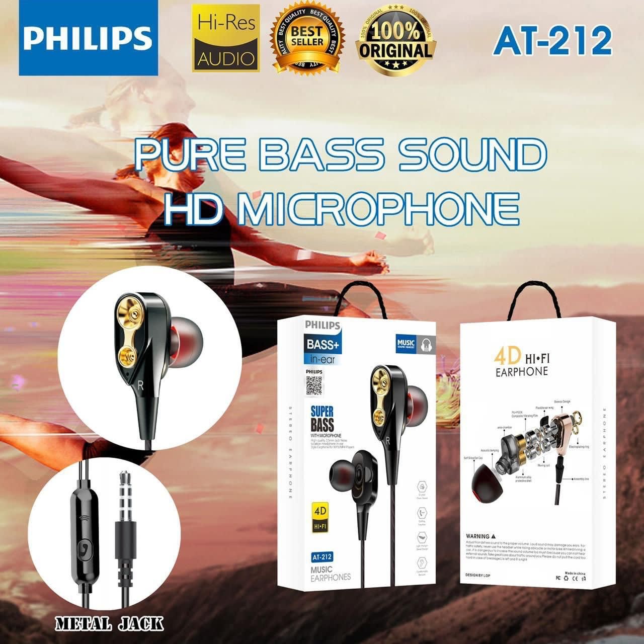 HEADSET Philips AT-212