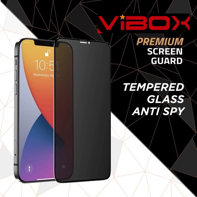 TEMPERED GLASS ANTI SPY