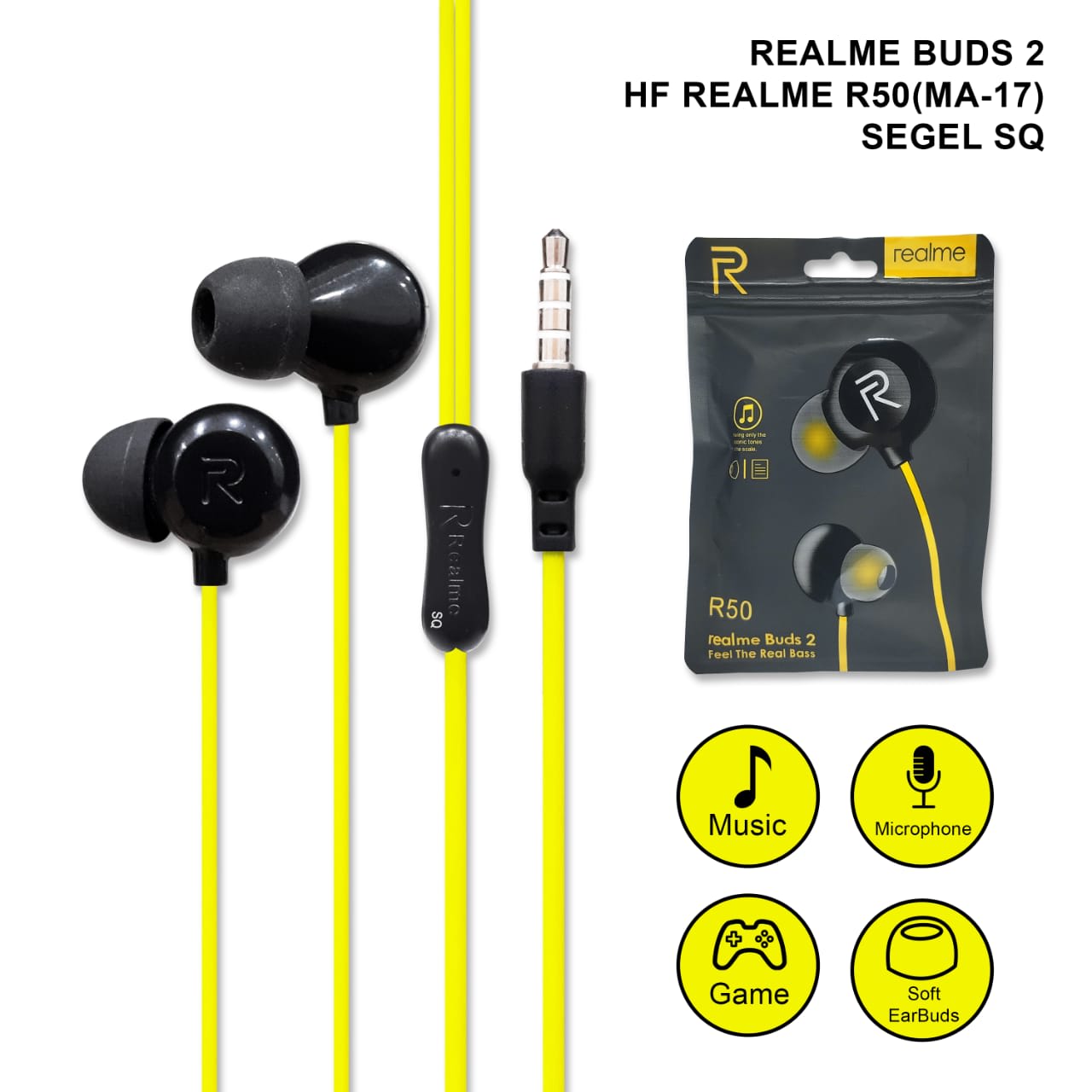 HANDSFREE REALME BUDS MA-17 R50