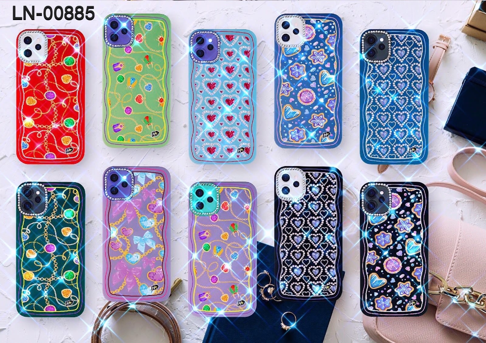 SOFTCASETIFY BLINK DIAMOND MACARON NEW DESAIN WAVE MEWAH PC