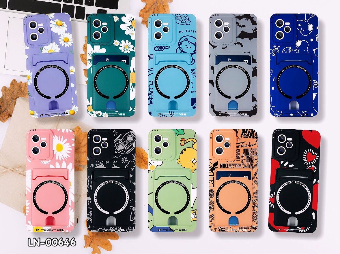 SOFTCASE SLOT CARD MACARON MIX MOTIF MAGSAFE PC