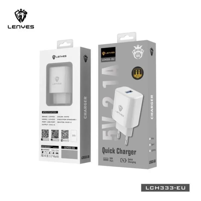 CHARGER LENYES LCH 333 5V - 2.1A