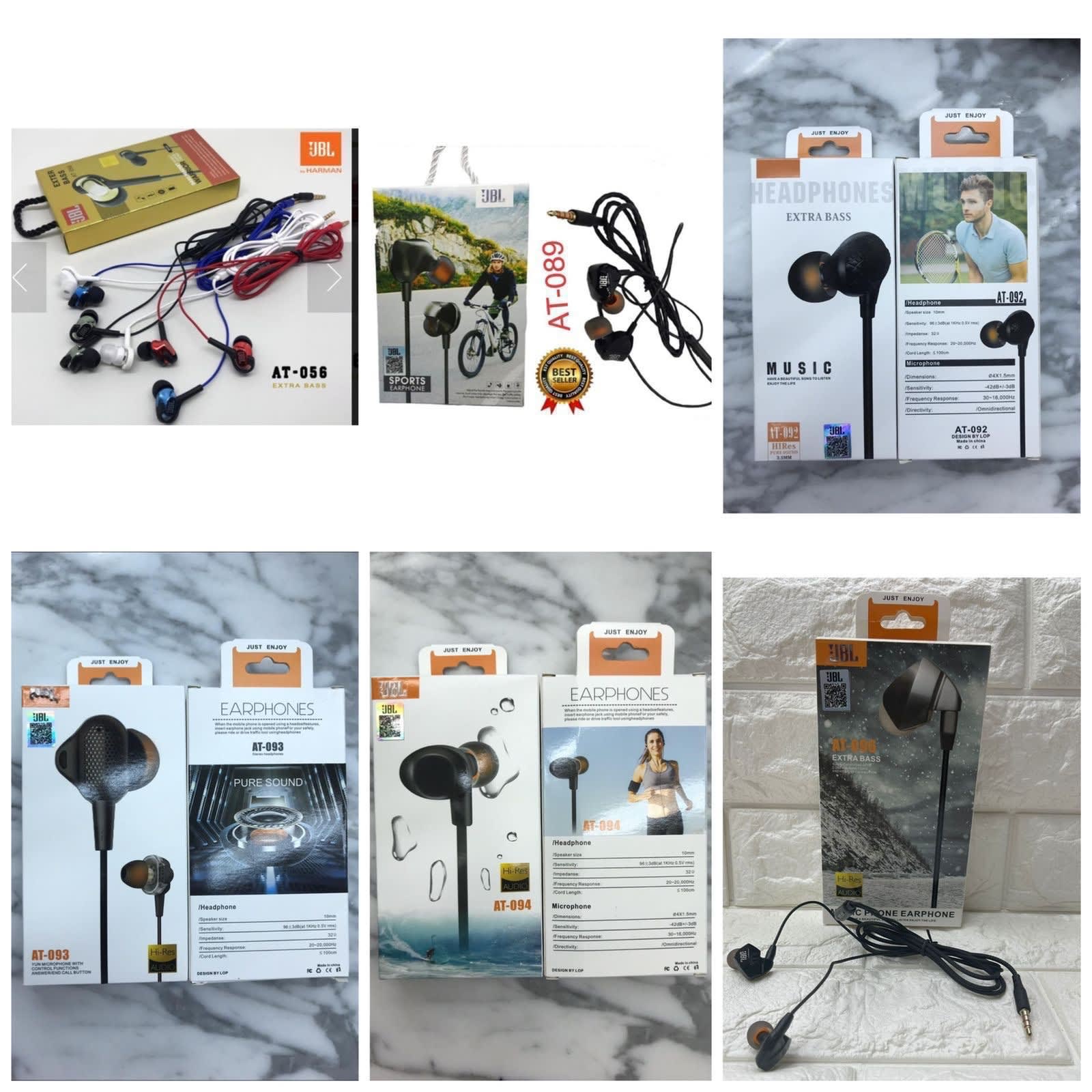 HANDSFREE SERI AT JBL & HK ALL TIPE