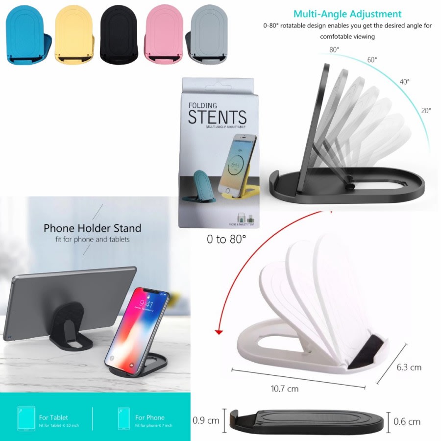 Folding Stents Universal Holder Multi Fungsi Tablets/Smartphone