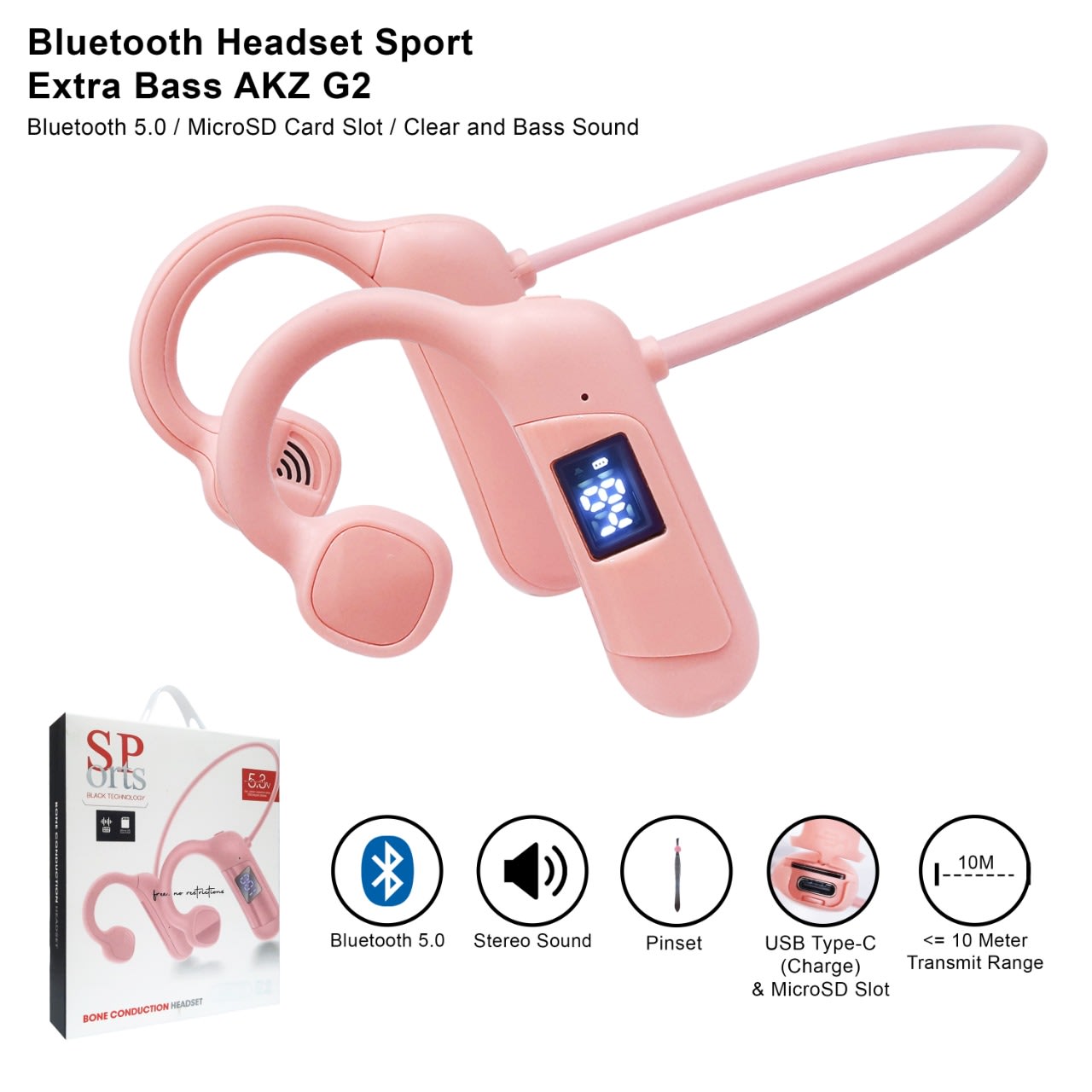 HEADSET BLUETOOTH SPORT