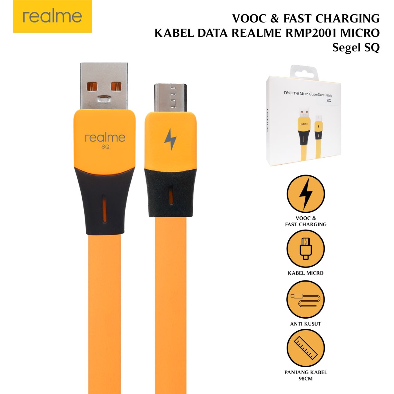 KABEL DATA REALME RMP 2001 SEGEL SQ