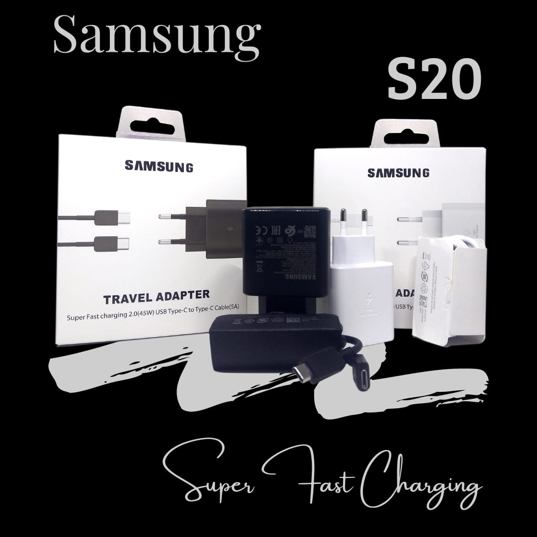 CHARGER SAMSUNG S20/45W SUPER FAST CHARGING