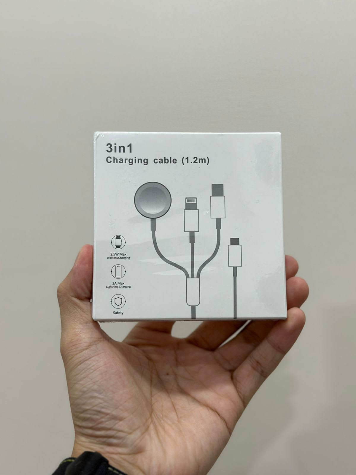 KABEL DATA IPHONE WATCH 3  IN 1