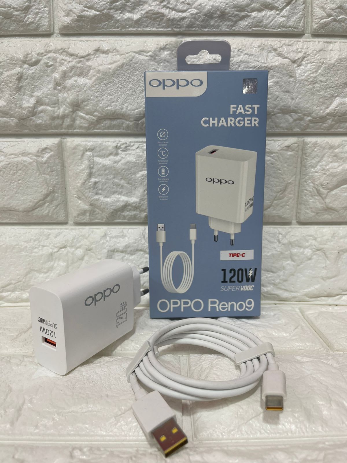 CHARGER OPPO RENO 9 FAST CHARGING