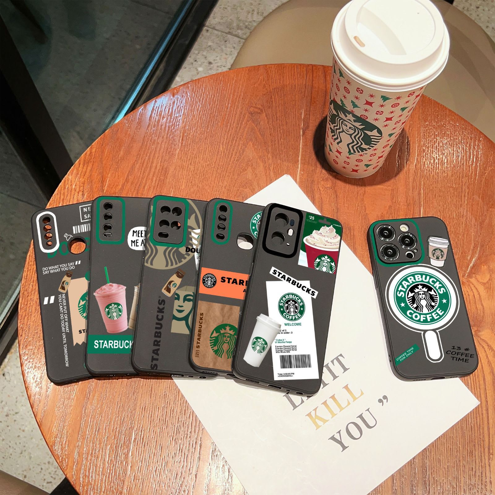 SOFTCASE FULL BLACK COFFE STARBUCKS