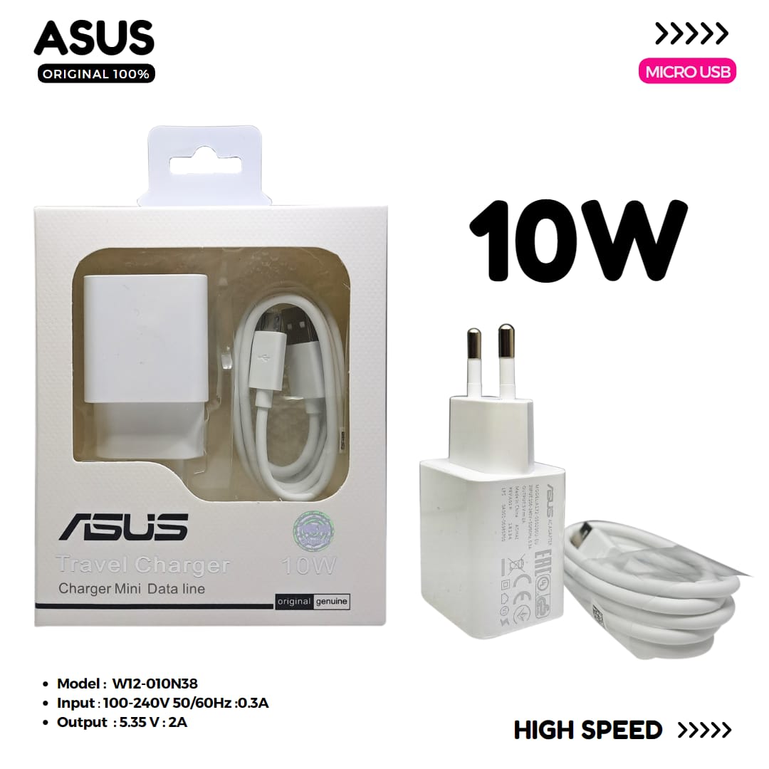 CHARGER ASUS 2A 10W MICRO ORI 100