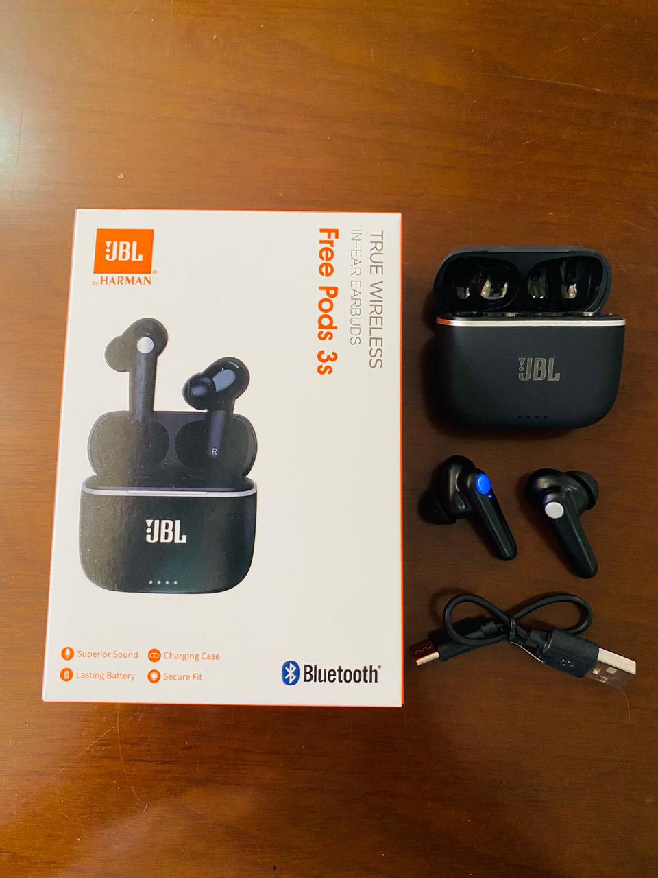 HEADSET BLUETOOTH TWS JBL FREE PODS 3S