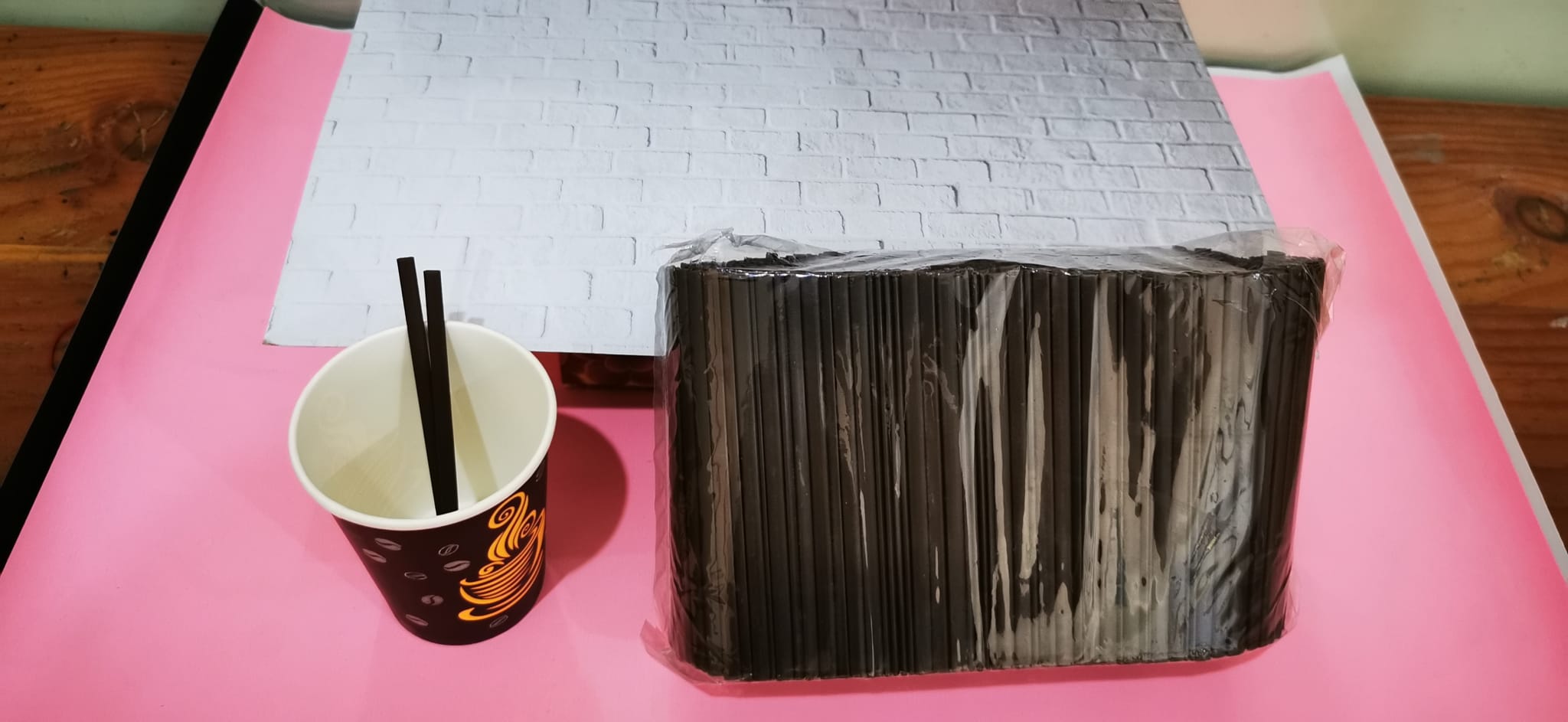 Sedotan paper cup - sedotan kopi