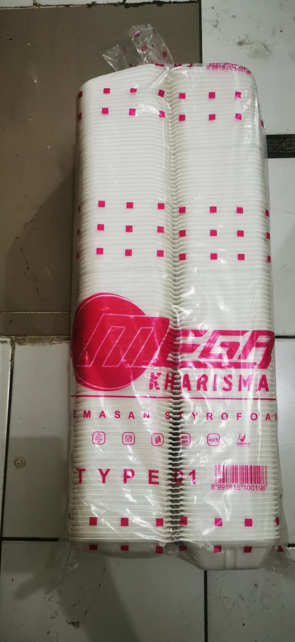 Stryrofoam merek