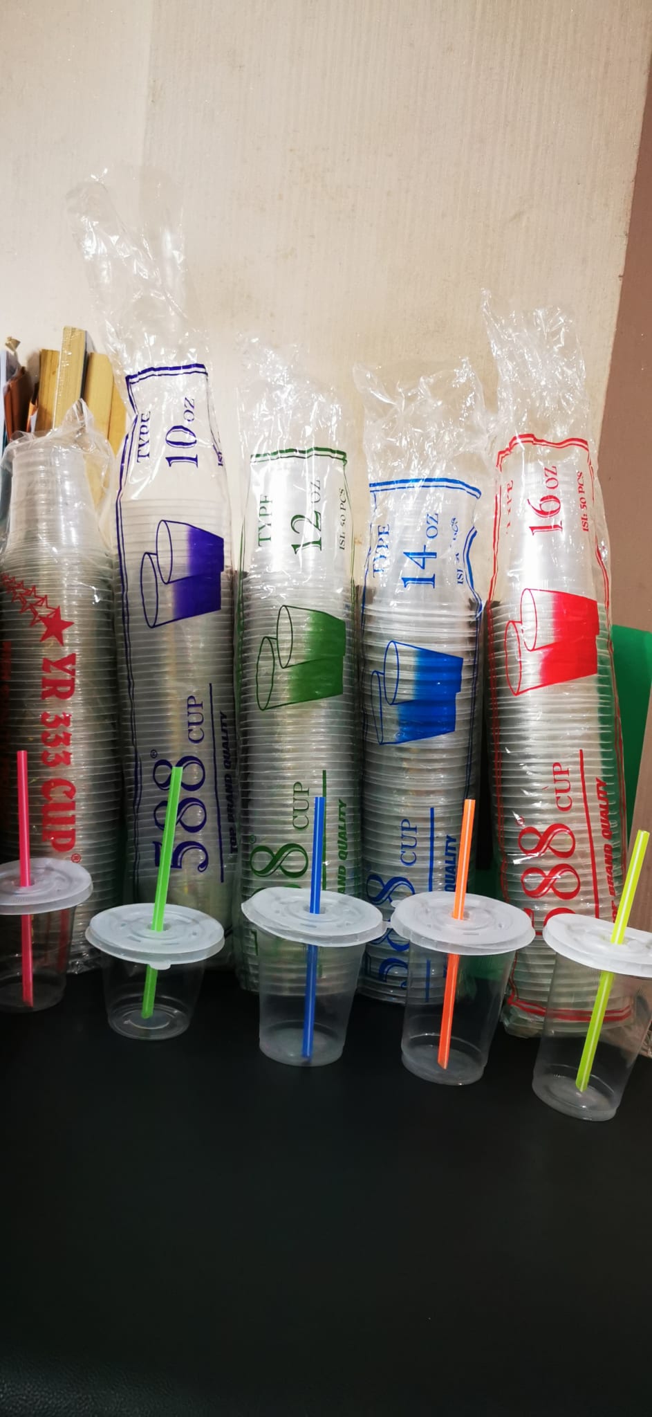 Gelas OZ popice brand 588 & SG CUP