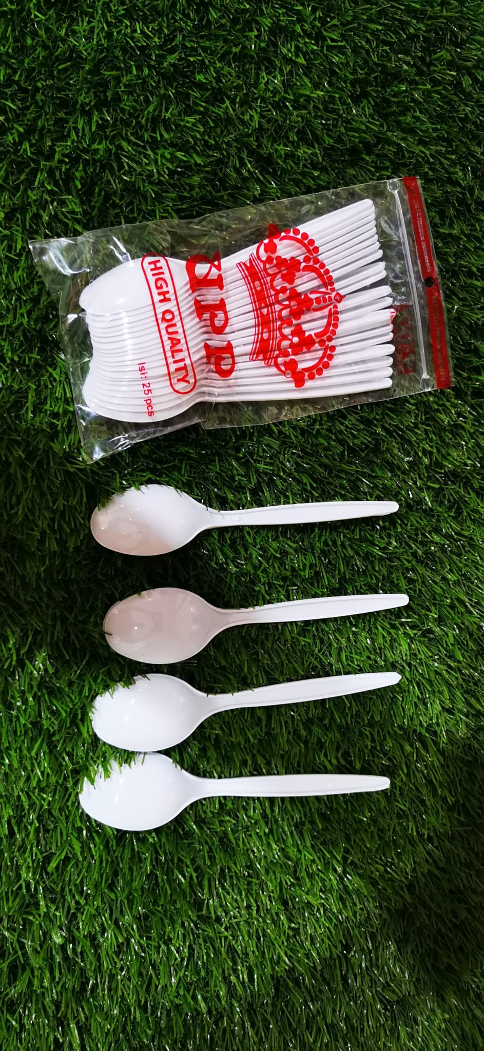 Sendok & Garpu makan putih susu Super