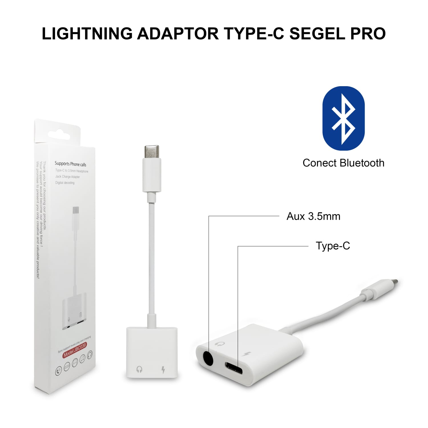 LIGHTNING ADAPTOR SEGEL PRO