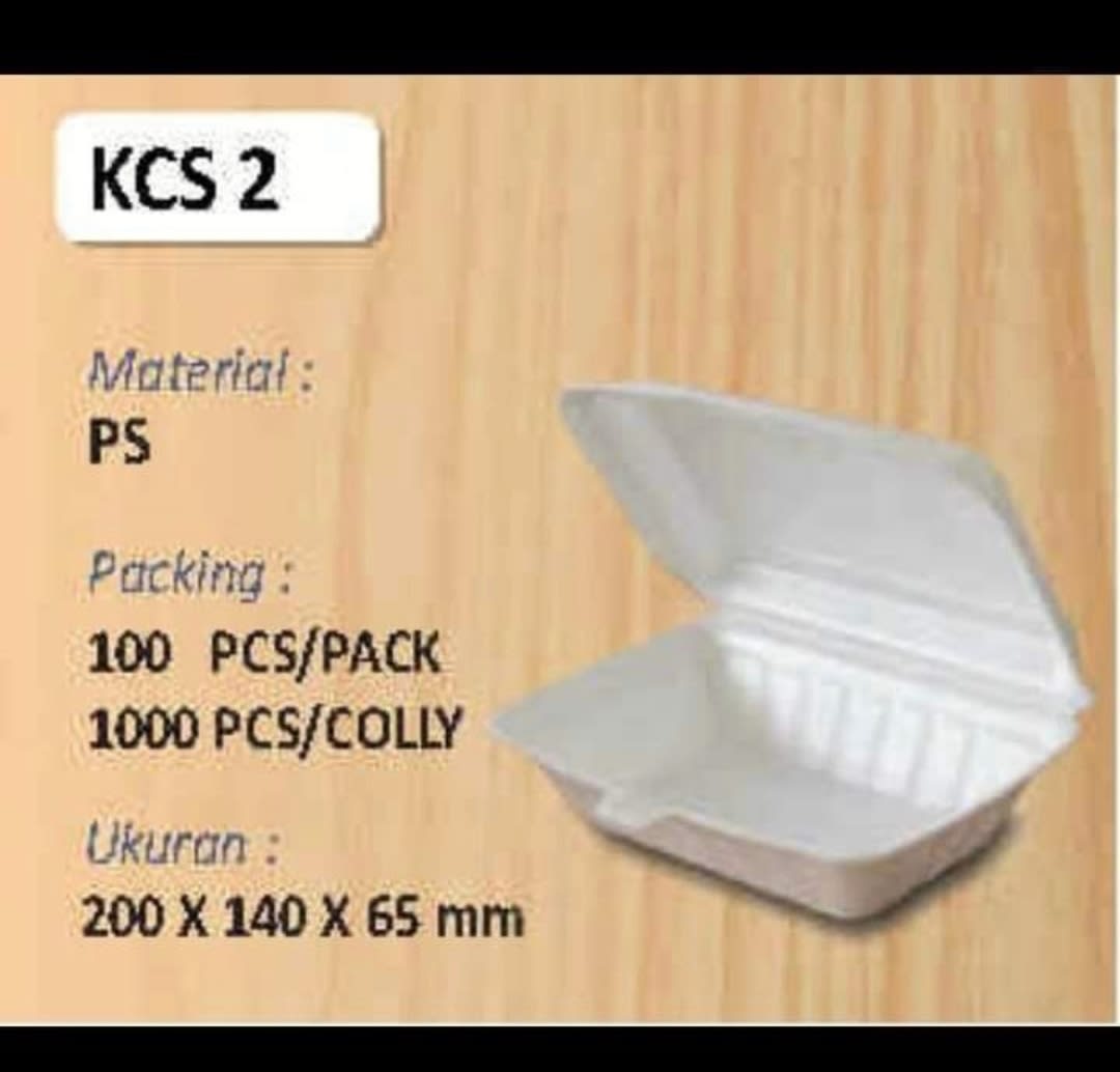stryrofoam merek 'KCS'