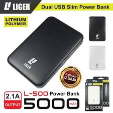 POWER BANK LIGER L500 MINISLIM 5.000 MAH