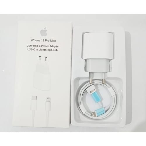 CHARGER IPHONE 12 20W FAST CHARGING ORI 100%