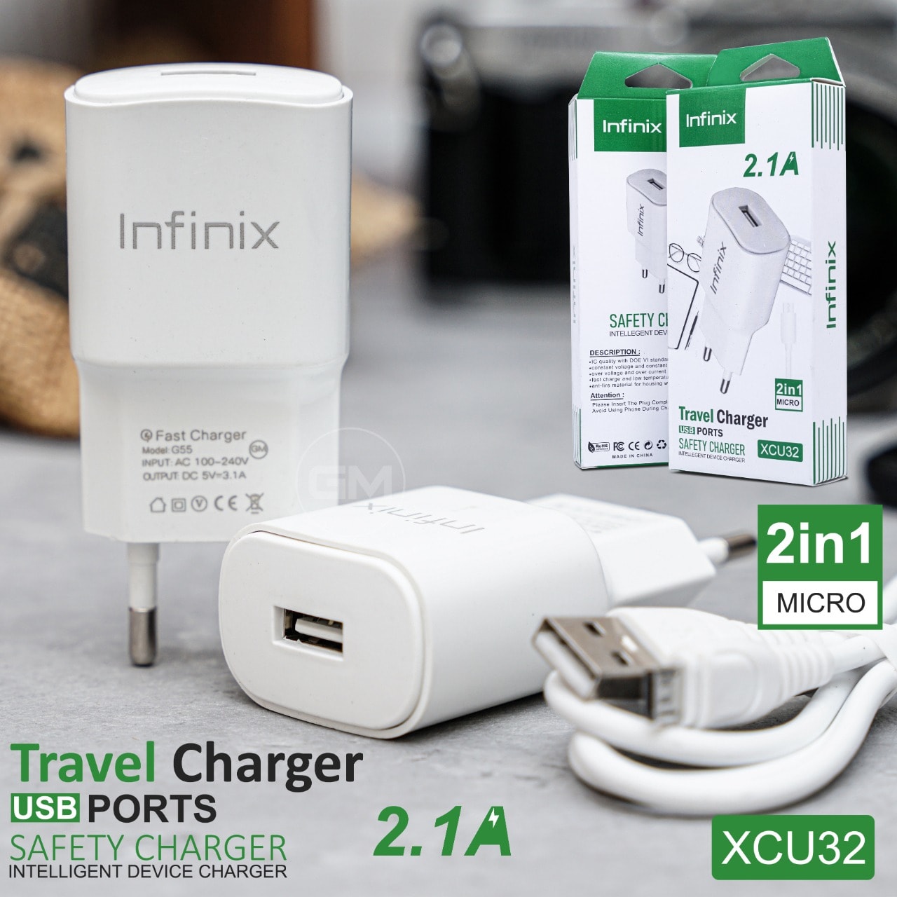 CHARGER INFINIX XCU32 2.1A