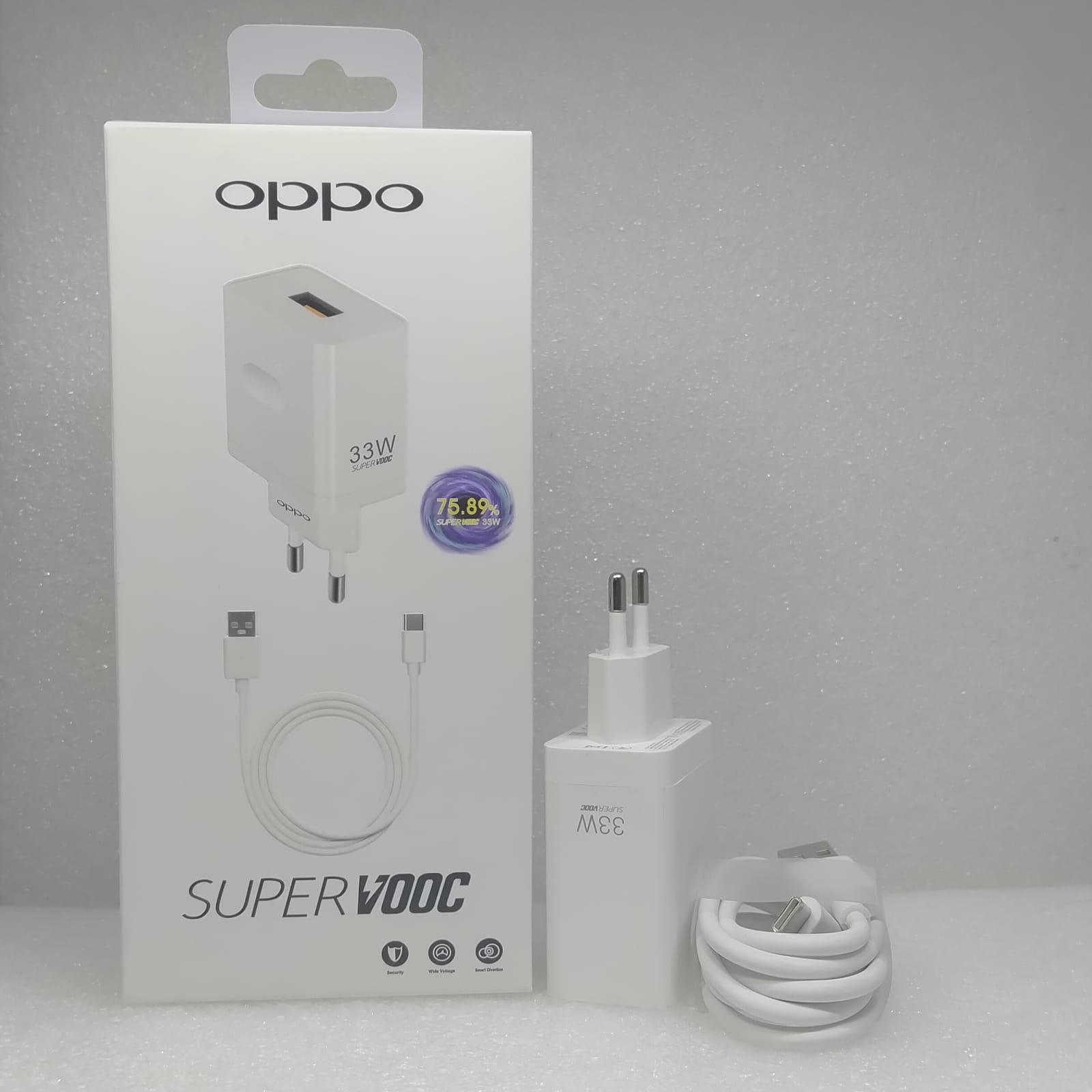 CHARGER OPPO 33W SUPER VOOC 99%