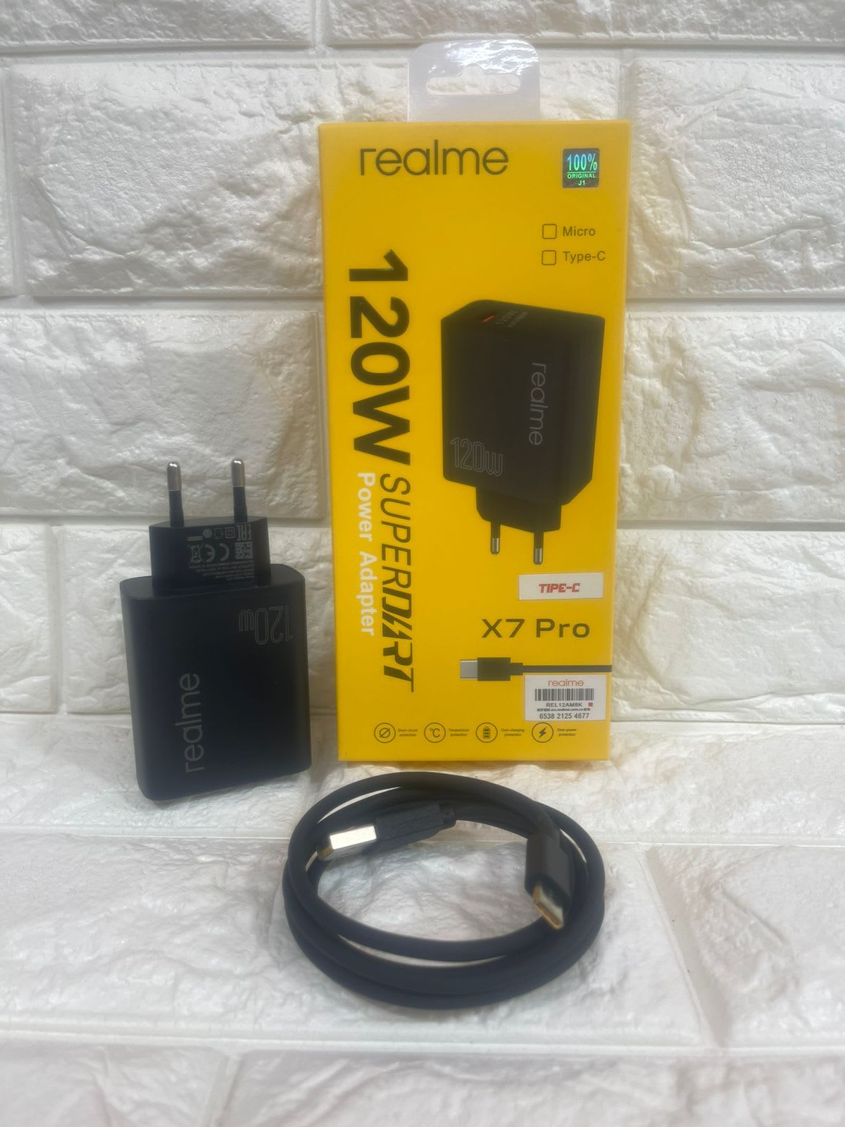 CHARGER REALME X7 PRO 120W