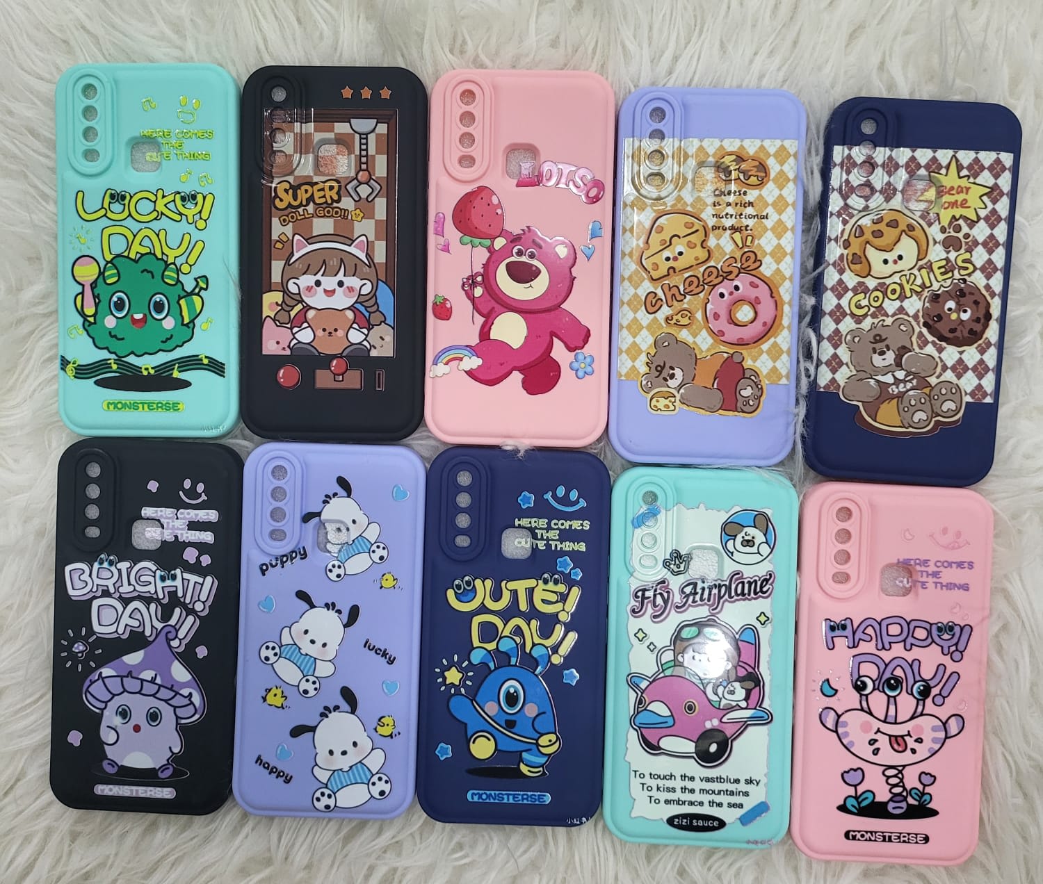 SOFTCASE FULL COLOR MACARON CARTOON