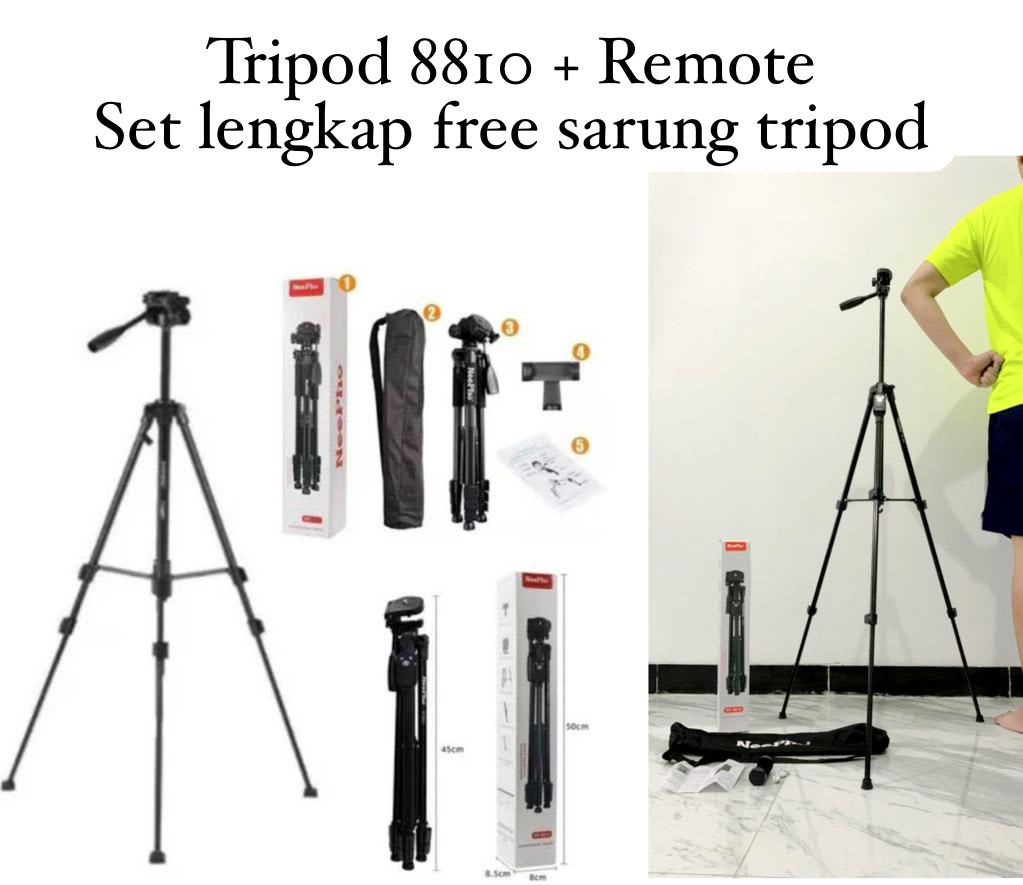 TRIPOD NEEPHO 8810 + REMOTE