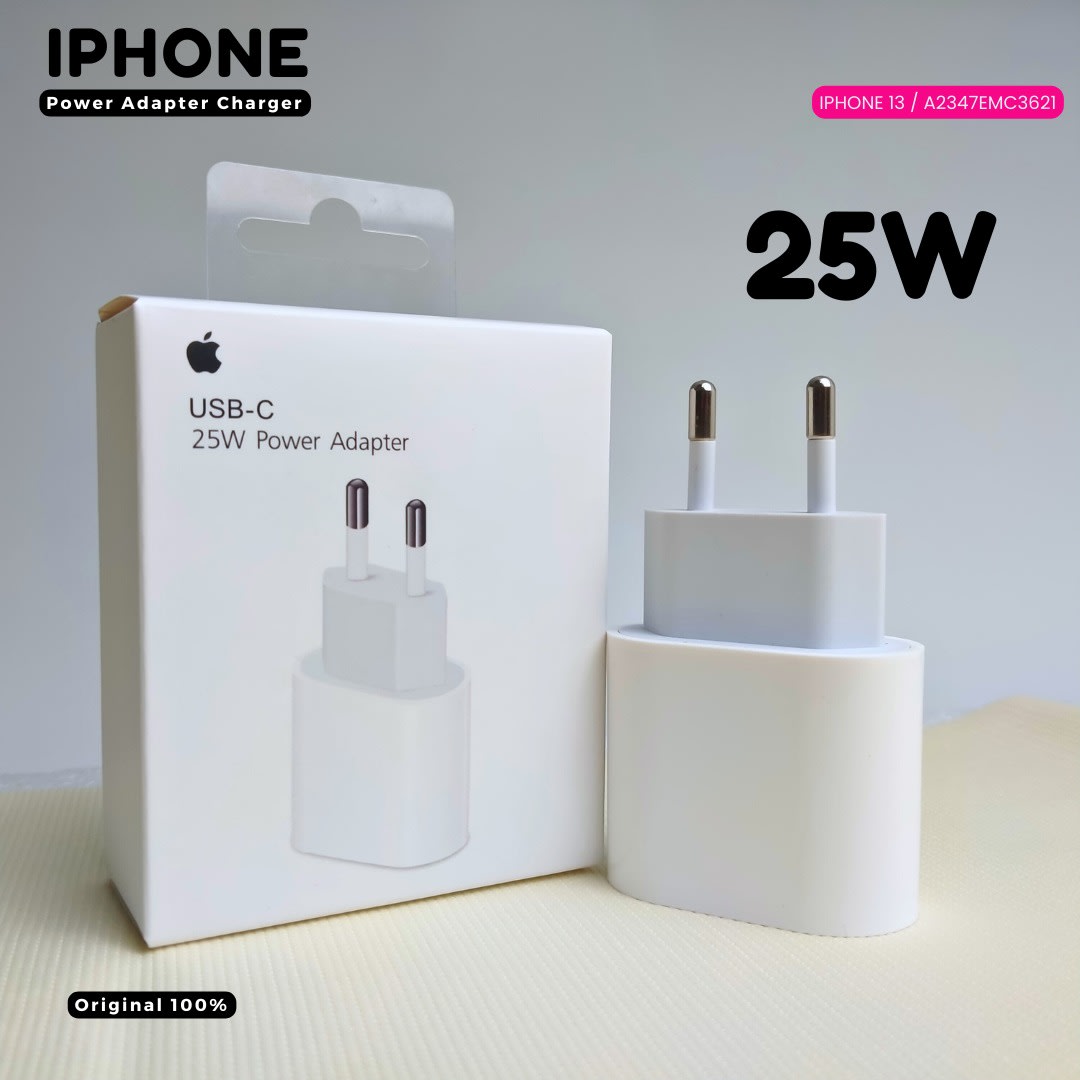 BATOK IPHONE 13 25WATT ORI 100%