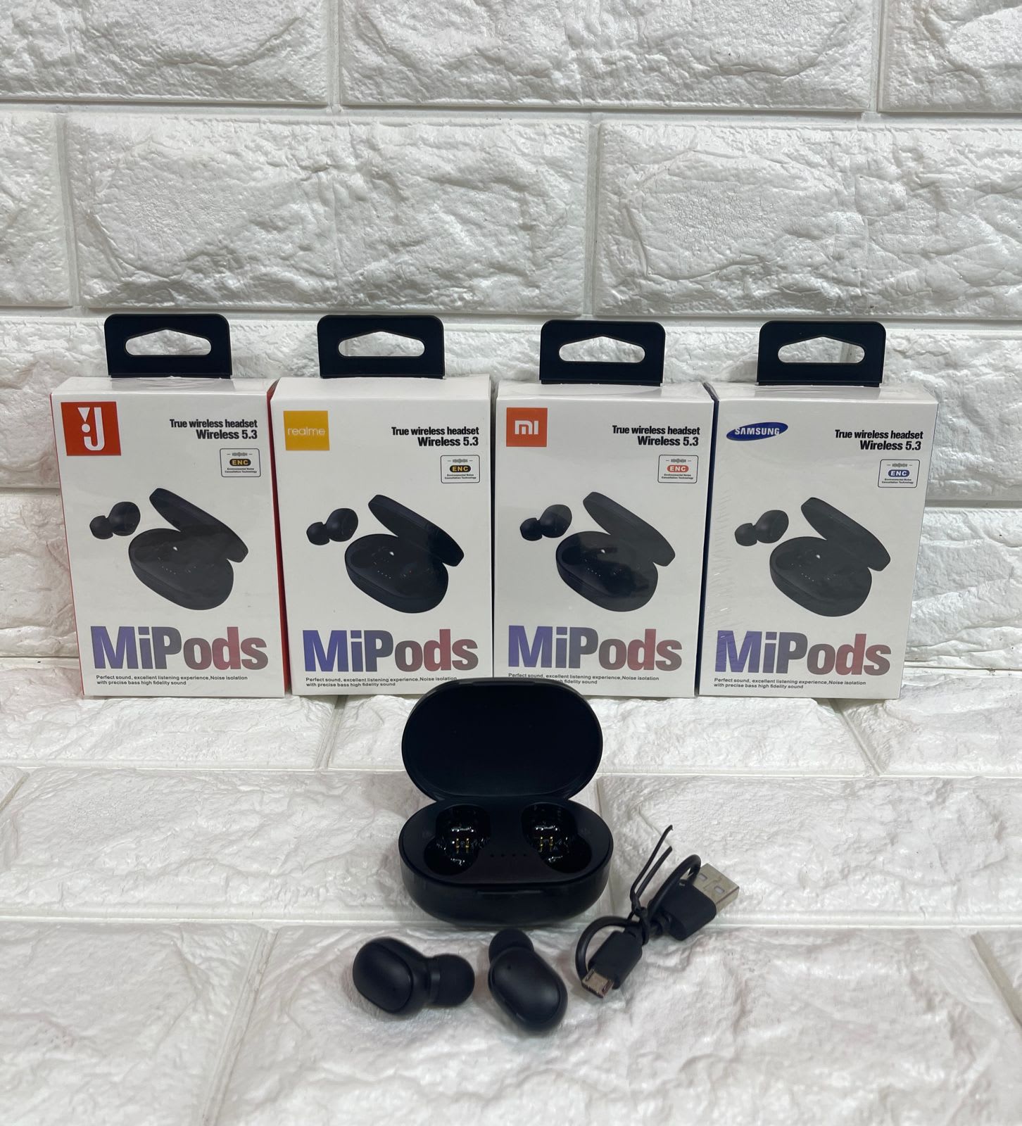 HEADSET BLUETOOTH TWS MIPODS