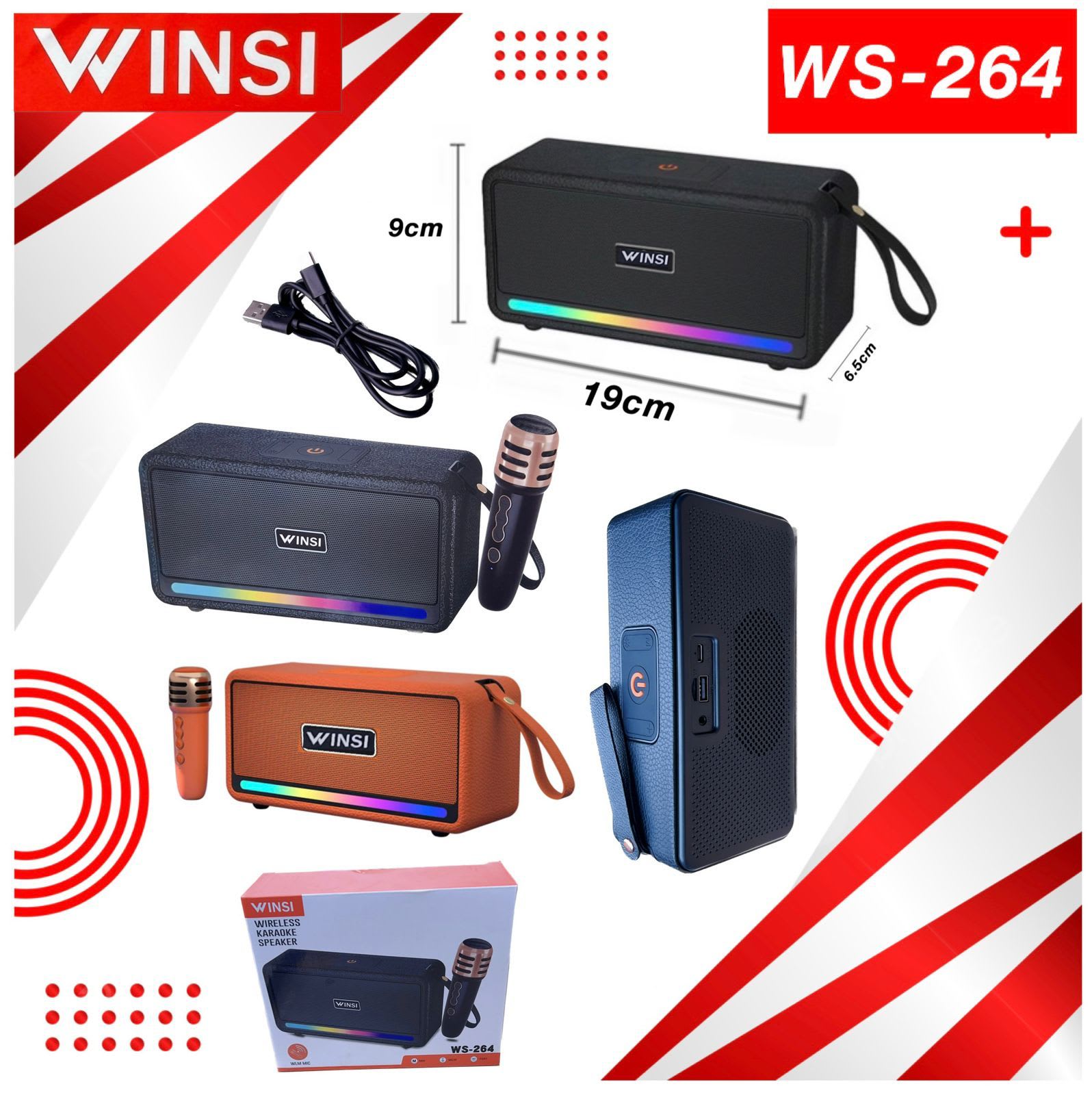 SPEAKER BLUETOOTH  WINSI WS-264