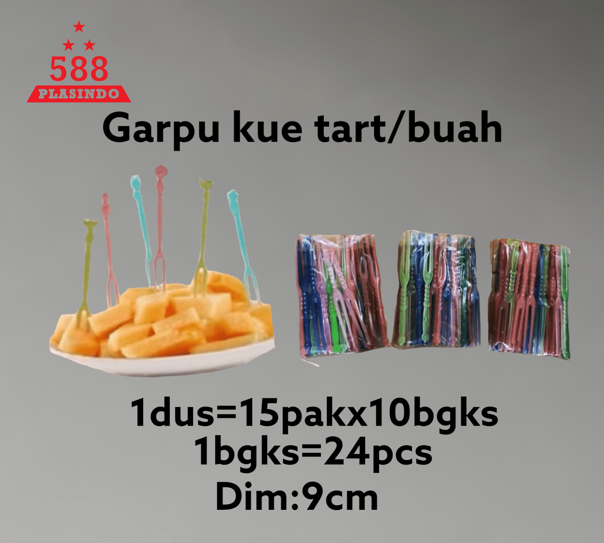 Garpu kue ULTAH / BUAH