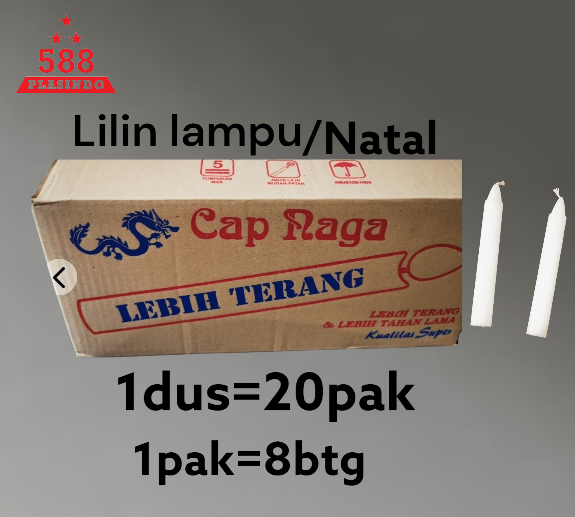 lilin lampu/natal