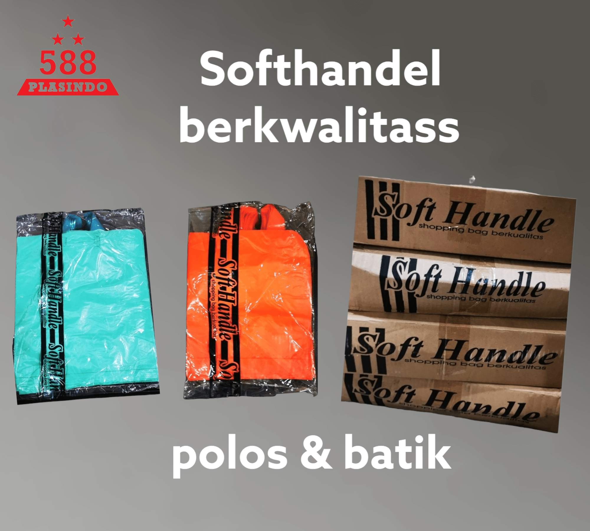 Plastik Soft handel bag