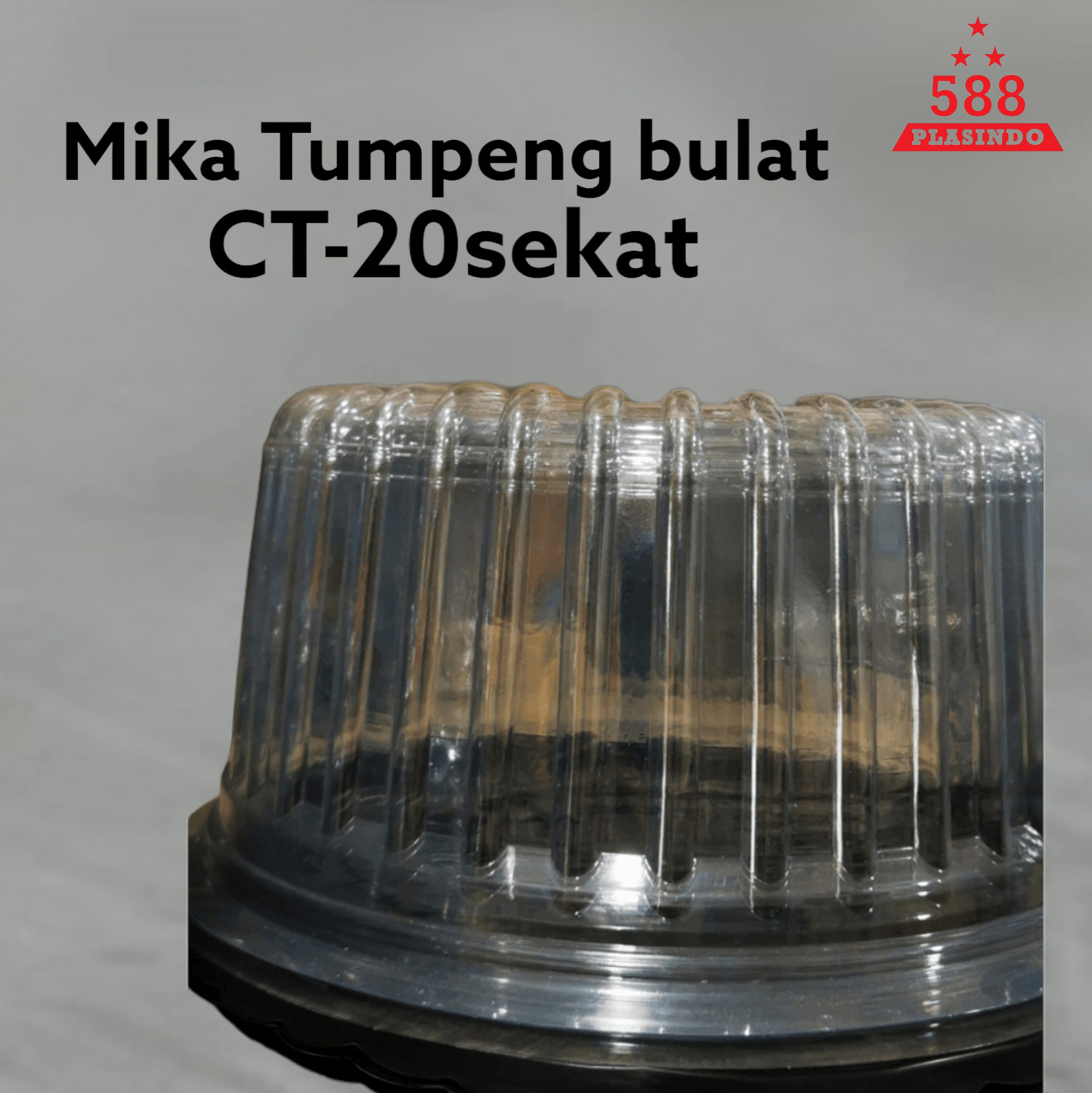 mika TUMPENG bulat / CT 20 SEKAT