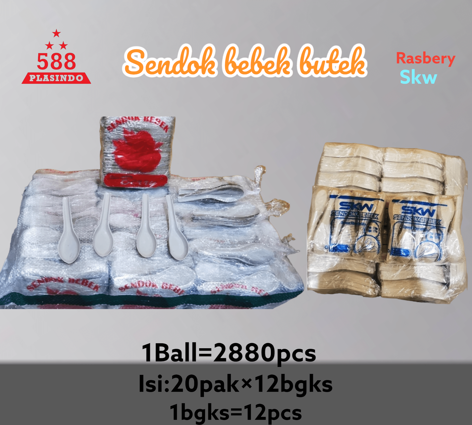 Sendok bebek butek/PK