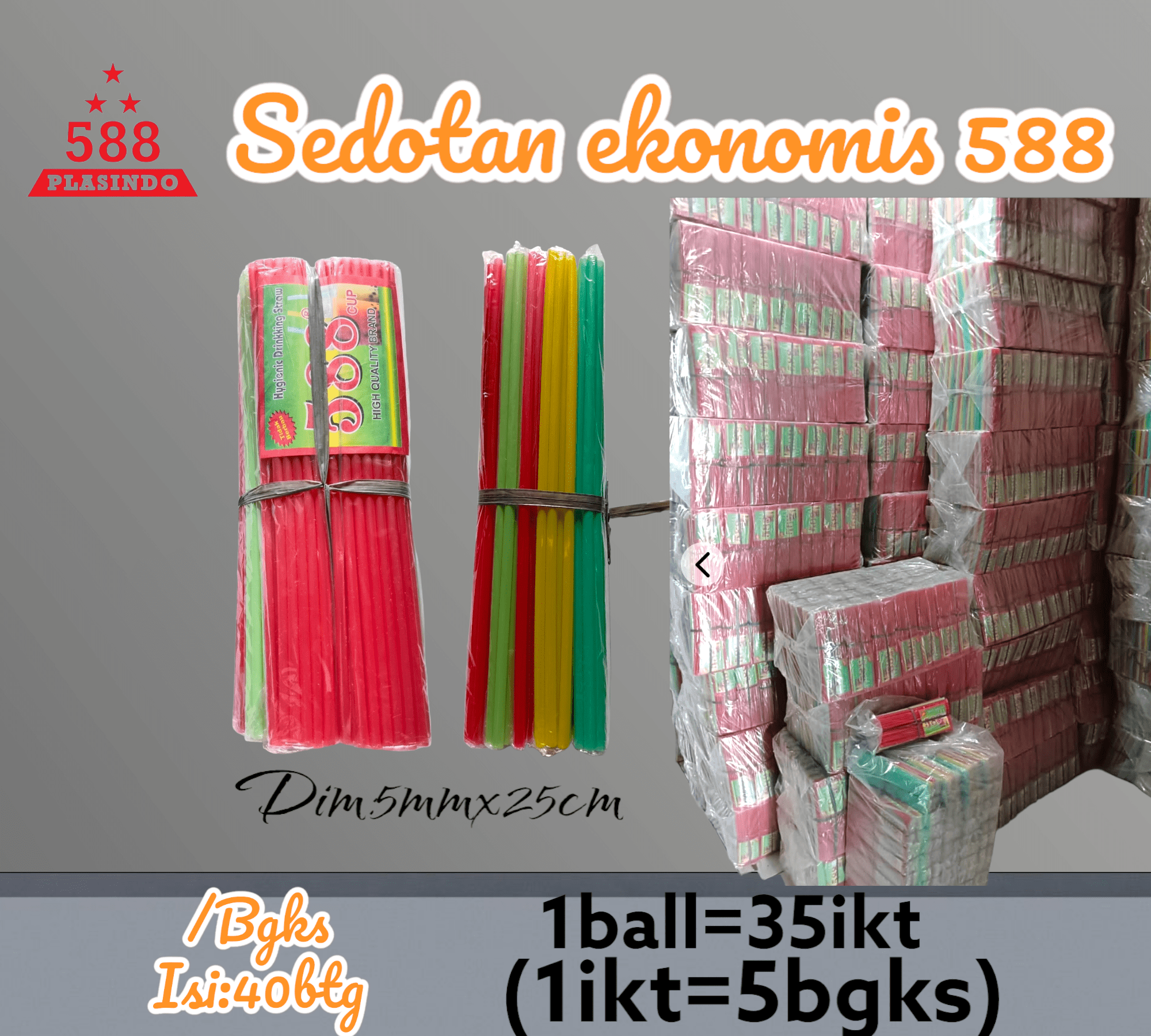 Sedotan 588 Ekonomis