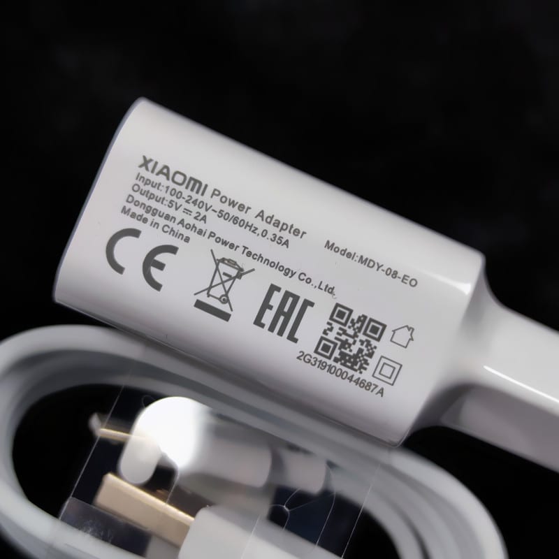 CHARGER XIAOMI MDY-08-EO 10W ORIGINAL 100%