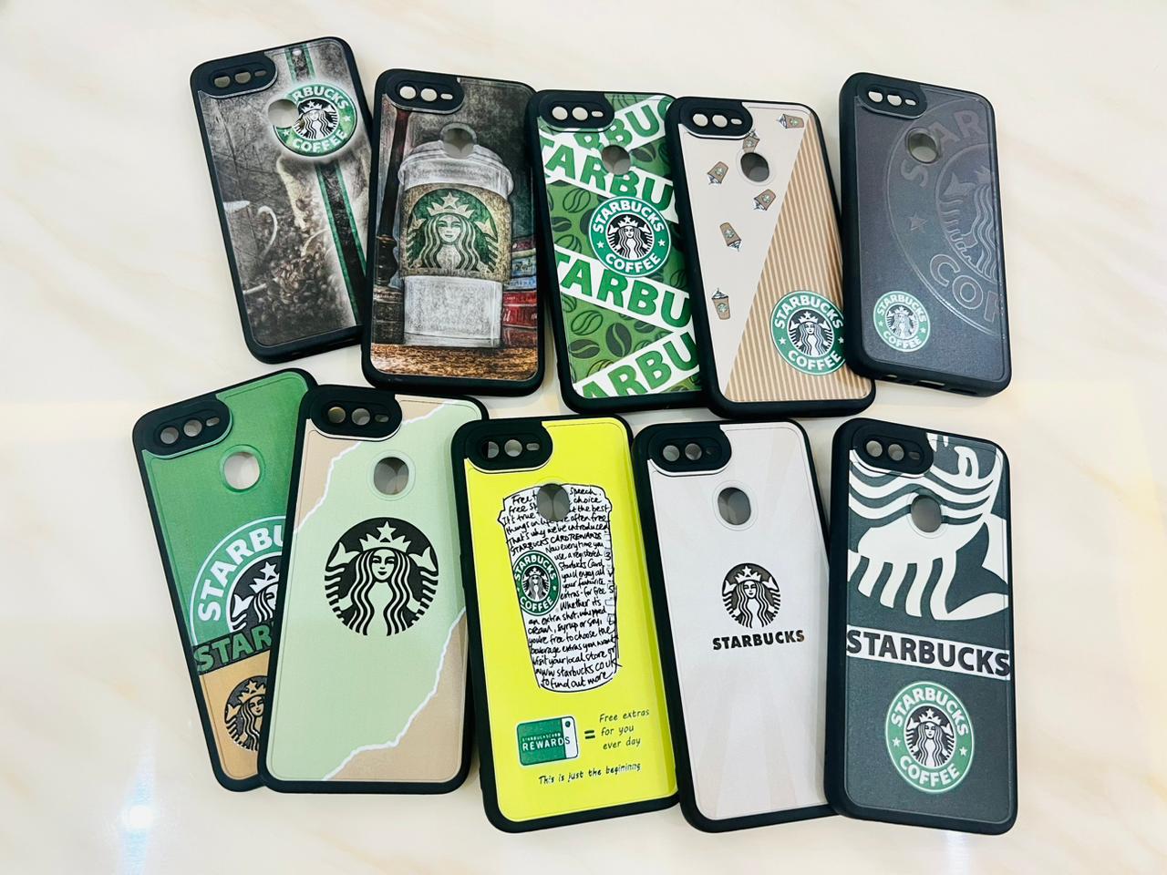 SOFTCASE PREMIUM BLACK CASE PROTECT STARBUCKS LIFE