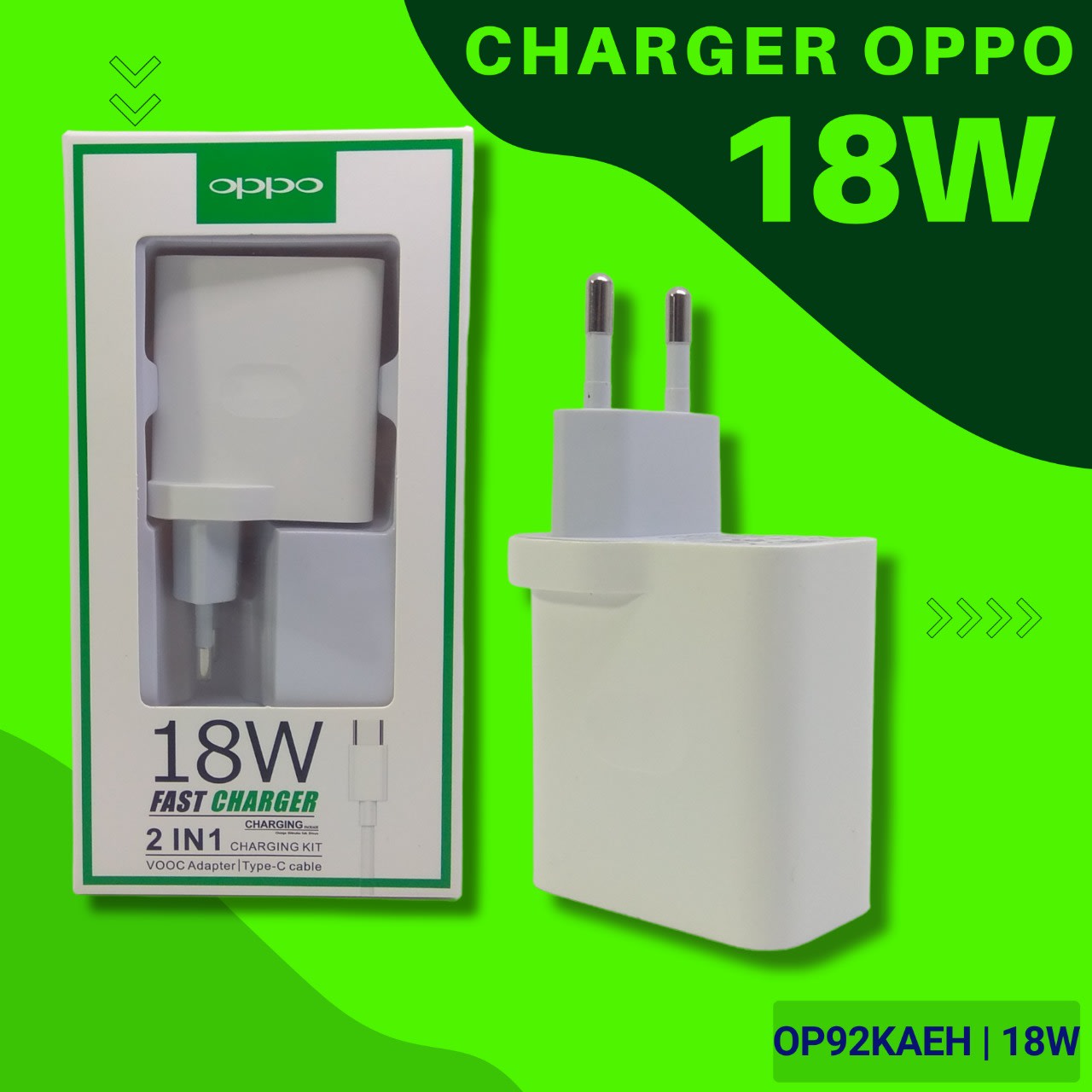 CHARGER OPPO 18W ORIGINAL 100% PACK