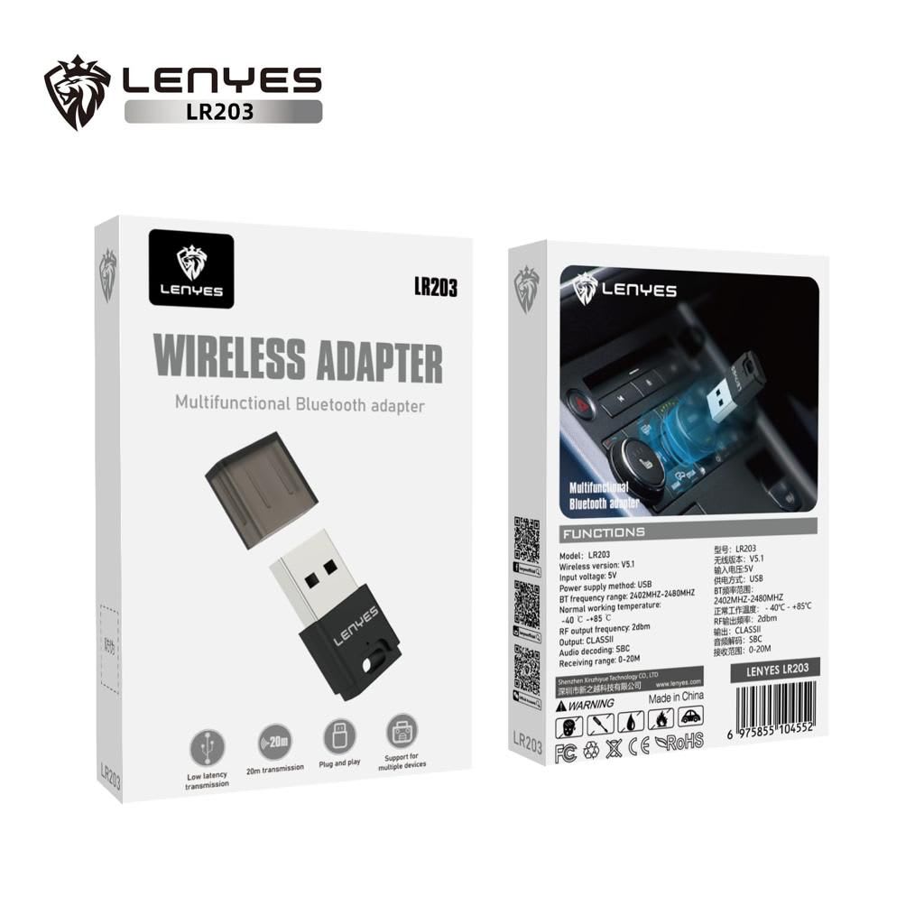 BLUETOOTH RECEIVER LENYES LR 203