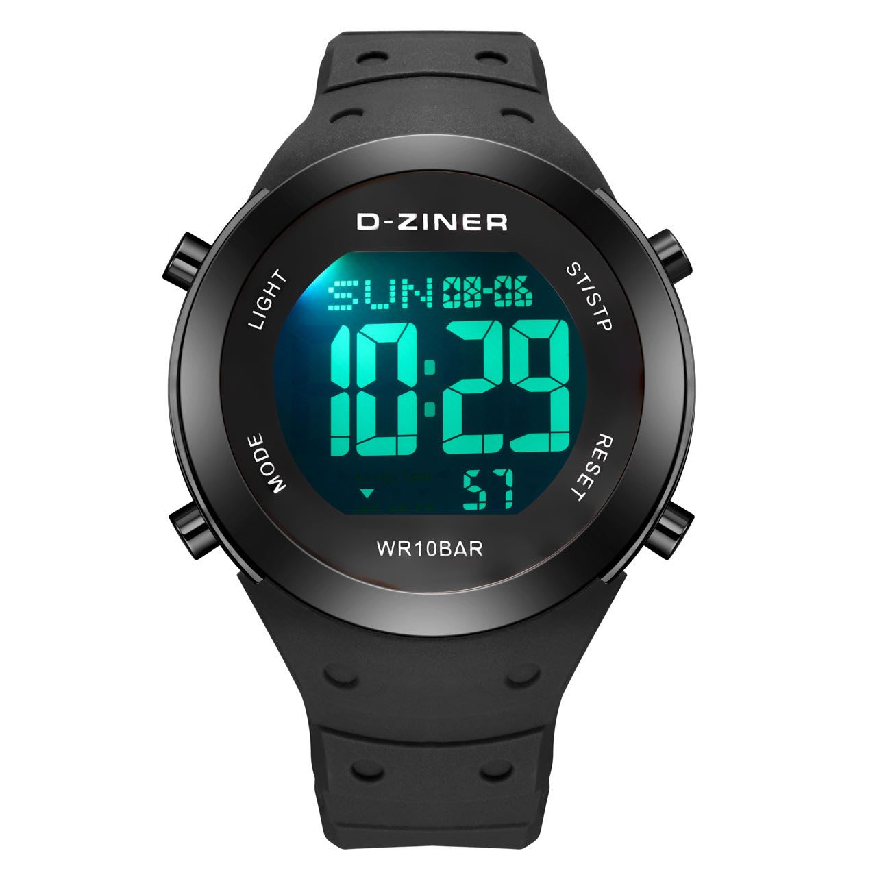 Jam tangan Pria DZINER 8320 digital Original garansi resmi 1 tahun water resistant 5ATM