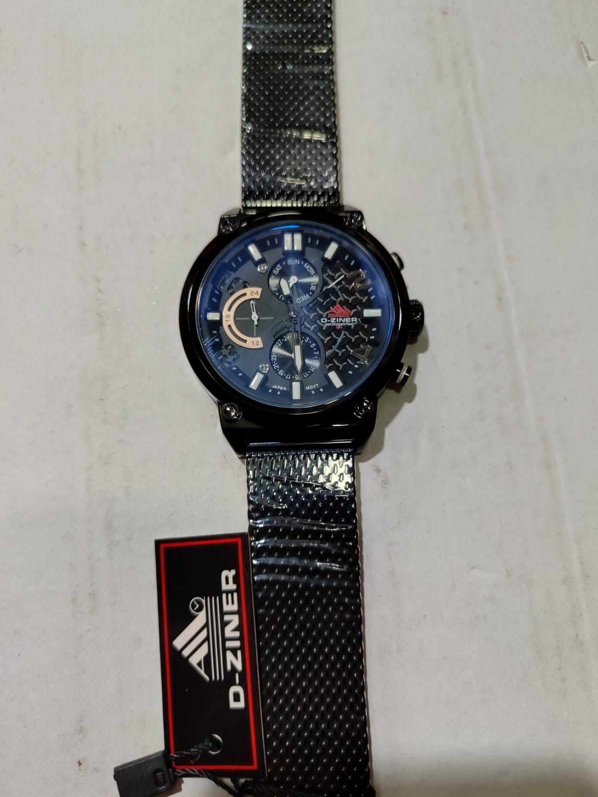 JAM TANGAN PRIA DZINER 9001 RANTAI