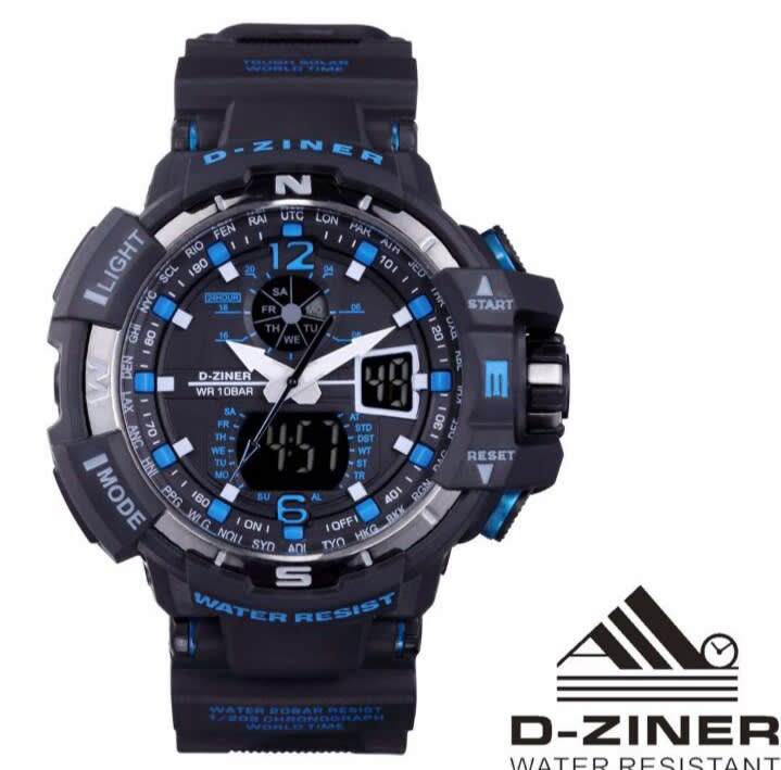 JAM TANGAN PRIA DZINER 8068 SPORTY